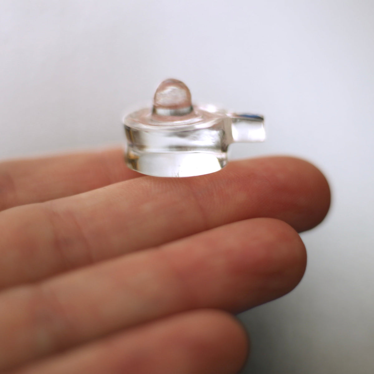 Prabhuji Spiritual Figurine - Miniature Shiva Lingam - Mystic Journey Path