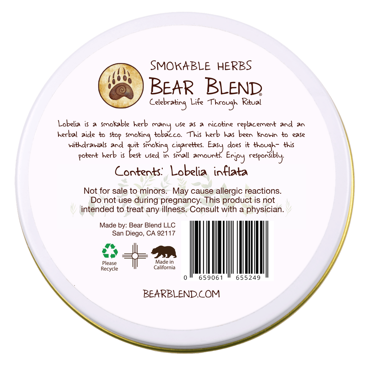 Lobelia - Smokable Herbs - Mystic Journey Path