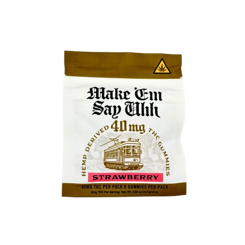 Strawberry Make Em say Uhh D9/THCP 5mg - 40mg - Box of 10 - Mystic Journey Path