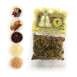 Prabhuji Resin Incense Solar Plexus Chakra Manipura - Self-confidence and Transformation - 1.2oz bag - Mystic Journey Path