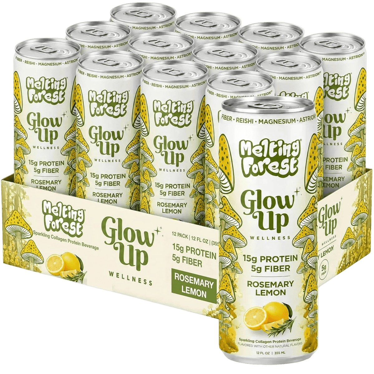 Melting forest - D-Stress Sparkling Water - 12 Pack - Mystic Journey Path