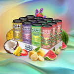 Melting forest - Mushroom D - Stress Sparkling Water (Zero Caffeine) 12 Pack - Mystic Journey Path
