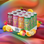 Melting forest - Mushroom Energy Sparkling Water 12 Pack - Mystic Journey Path