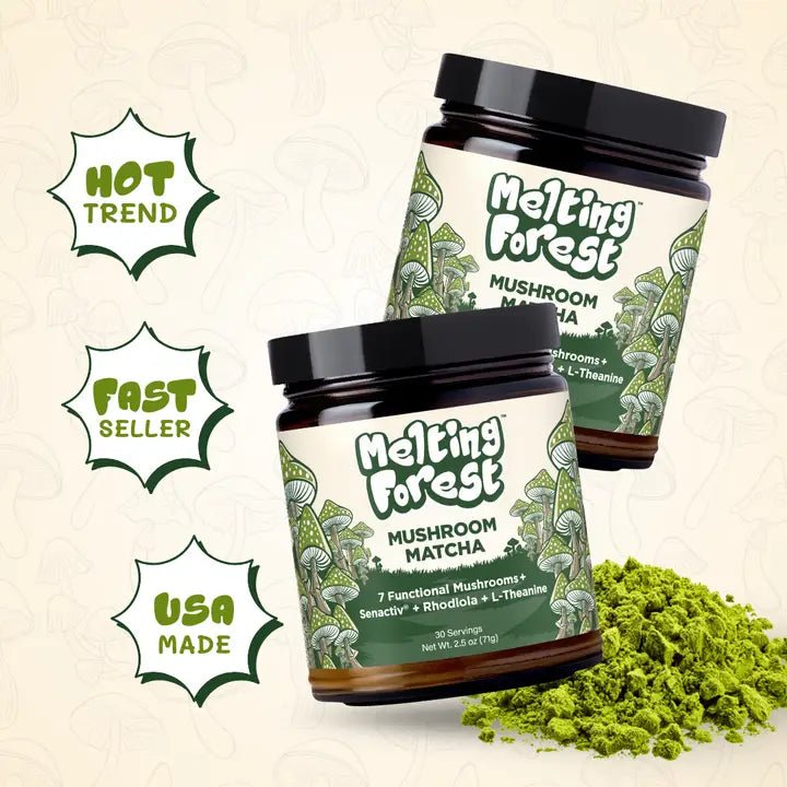 Melting forest - Mushroom Instant Matcha - Mystic Journey Path
