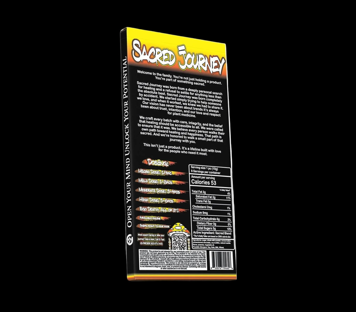 Milk Chocolate Bar – Reeceez (Box of 6) - Mystic Journey Path