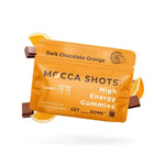 Mocca Shots High Energy Gummies with Caffeine Dark Chocolate Orange - Mystic Journey Path