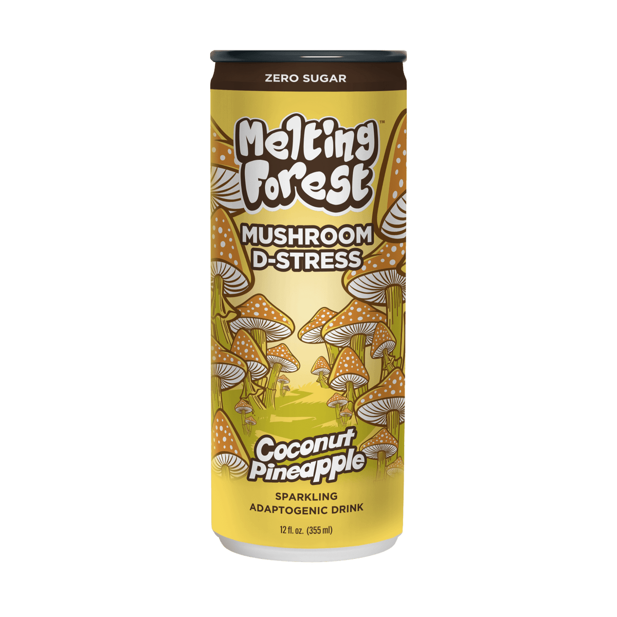 Melting forest - Mushroom D-Stress Sparkling Water (Zero Caffeine) - Mystic Journey Path