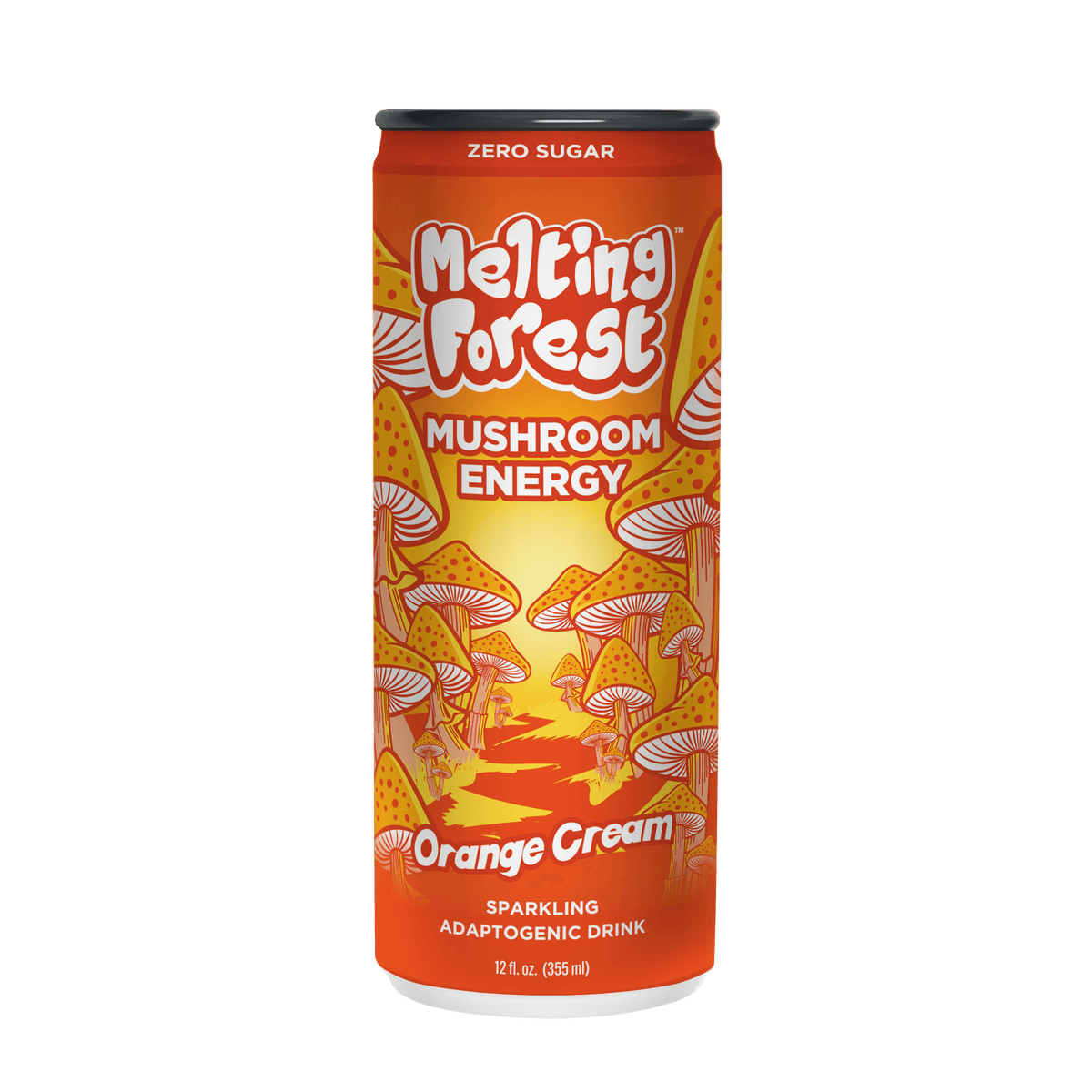 Melting forest - Mushroom Energy Sparkling Water - Mystic Journey Path