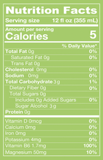 Melting forest - Mushroom D-Stress Sparkling Water (Zero Caffeine) - Mystic Journey Path