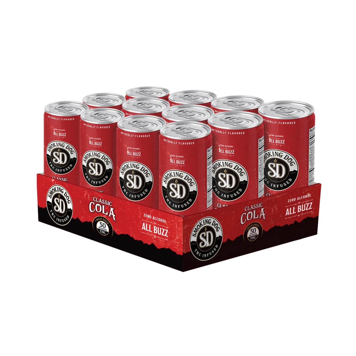 NANO THC INFUSED SELTZER 50 MG - 12 Pack - Tree Spirit Wellness