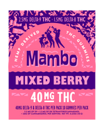 NEW! Mambo Mixed Berry D9/D8 ~40mg Box of 10 - Mystic Journey Path