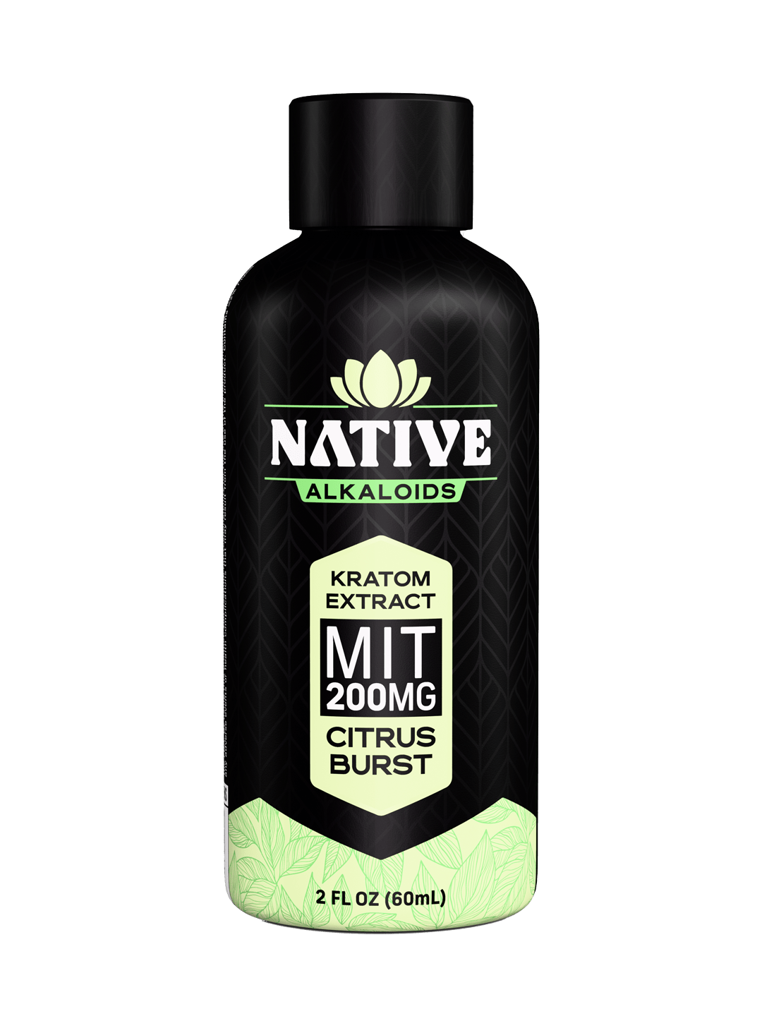 MIT/KRATOM – 25mg Citrus Burst - Native Alkaloids (Case of 12) - Mystic Journey Path