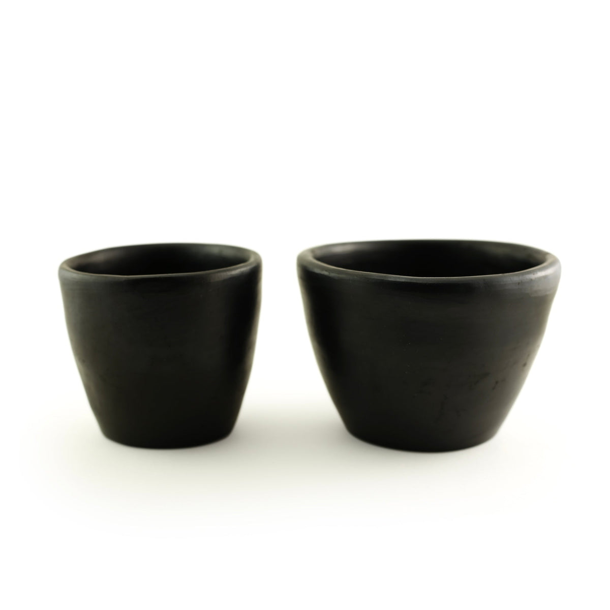 Prabhuji Incense Burner - Hand-made La Chamba Clay Smudging Bowl - Large H2.75in x D4in  - Mystic Journey Path