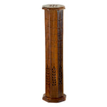 Prabhuji Incense Burner - Wooden Octagonal Tower - Mystic Journey Path