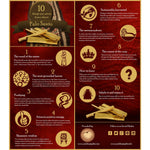 Palo Santo Traditional -  Power & Purification -  6 Incense Cones - Wholesale and Retail Prabhuji's Gifts  - Mystic journey Path