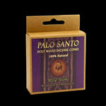 Palo Santo and Wild Herbs - Relaxation & Meditation -  6 Incense Cones - Wholesale and Retail Prabhuji's Gifts  - Mystic journey Path