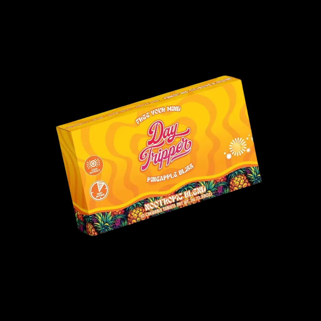 Pineapple Mushroom Tablets - Case of 10 - Strawberry Mushroom Tablets - Case of 10 - Mystic Journey Path