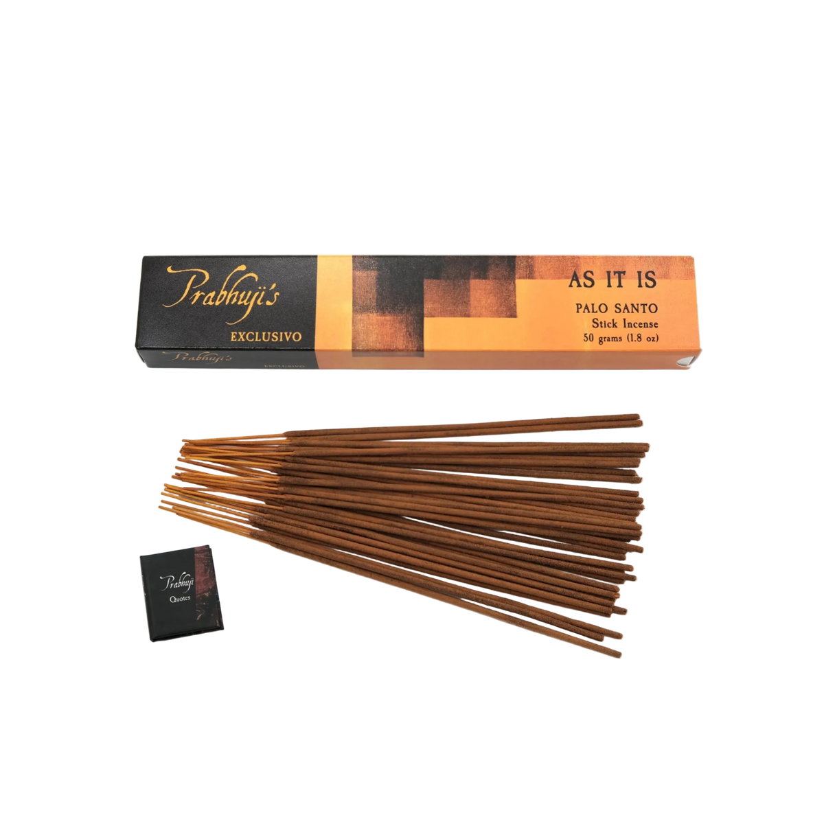 Prabhuji Incense Sticks Prabhuji's Exclusivo - As It Is - Palo Santo - 50g pack - Mystic Journey Path