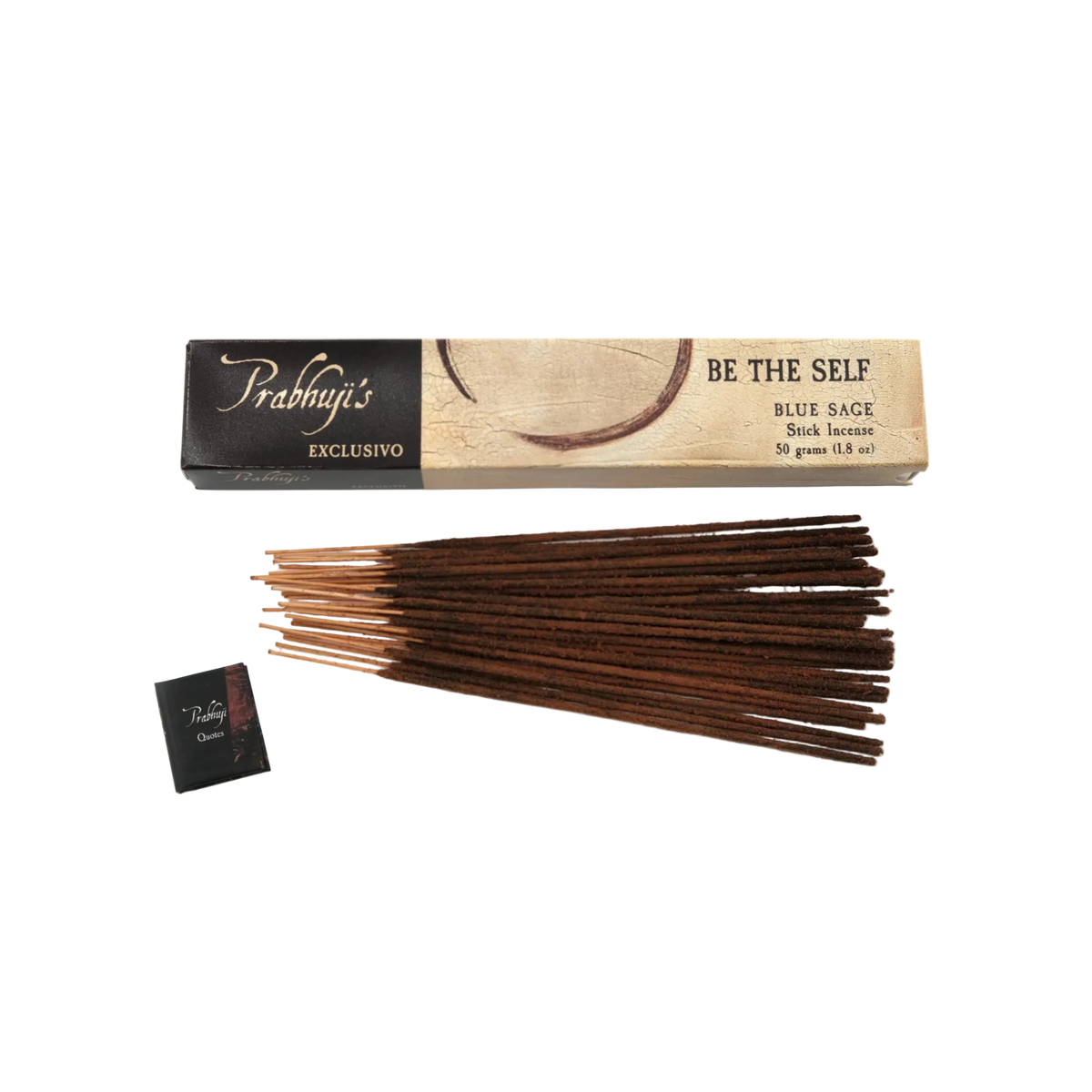 Prabhuji Incense Sticks Prabhuji's Exclusivo - Be the Self - Blue Sage - 50g pack - Mystic Journey Path