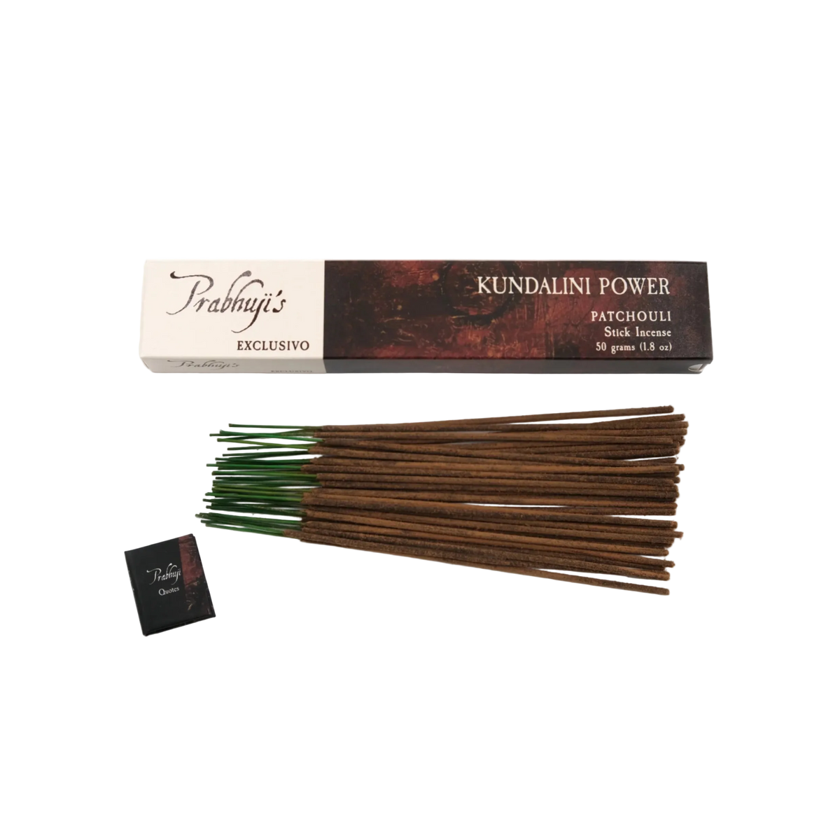 Prabhuji Incense Sticks Prabhuji's Exclusivo - Kundalini Power - Patchouli - 50g pack - Mystic Journey Path