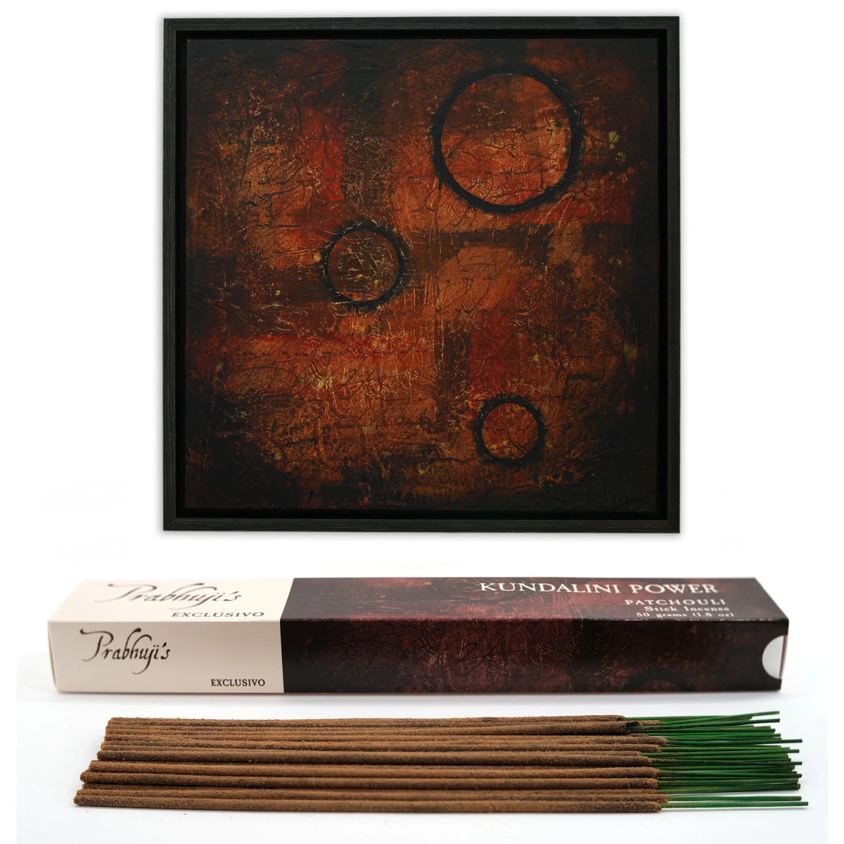 Prabhuji Incense Sticks Prabhuji's Exclusivo - Kundalini Power - Patchouli - 50g pack - Mystic Journey Path