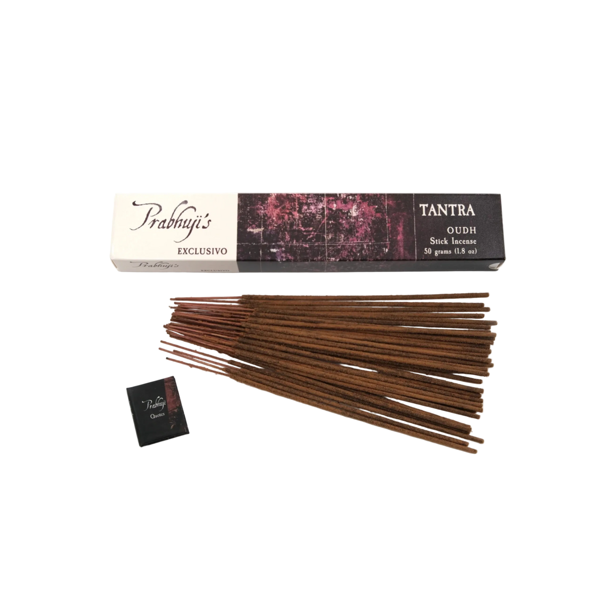 Prabhuji Incense Sticks Prabhuji's Exclusivo - Tantra - Oudh - 50g pack - Mystic Journey Path