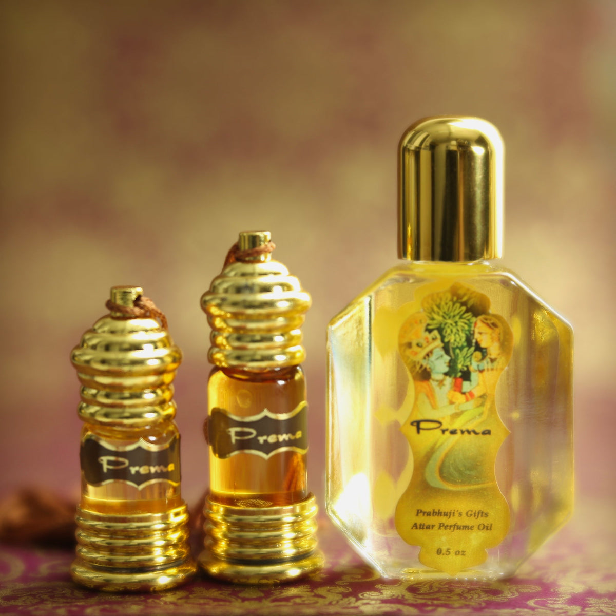 Prabhuji Attar Oil Prema for Bliss - 3ml - Unisex - Mystic Journey Path