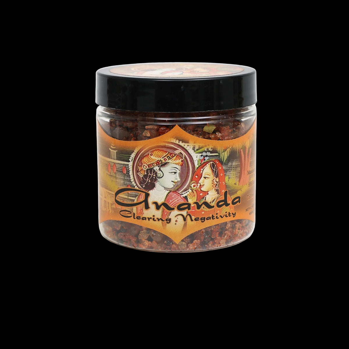 Resin Incense Ananda - Clearing Negativity - 2.4oz jar   - Mystic Journey Path