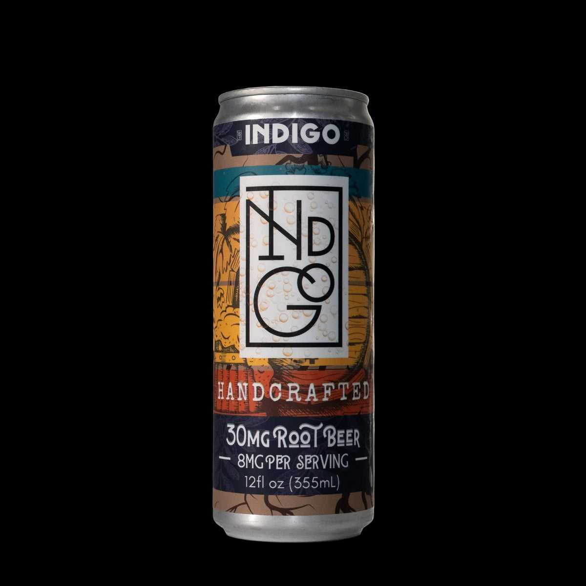 Root Beer 30mg D9 Seltzer - Pack of 4 - Mystic Journey Path
