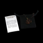 Prabhuji Meaningful Jewelry b Rosewood OM Necklace- Mystic Journey Path