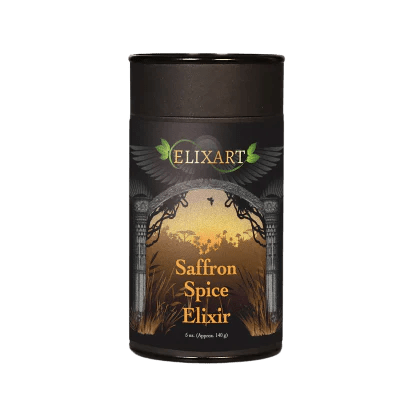 Saffron Spice Elixir - Strawberry Mushroom Tablets - Case of 10 - Mystic Journey Path