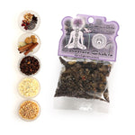 Prabhuji Resin Incense Crown Chakra Sahasrara - Enlightenment - 1.2oz bag - Mystic Journey Path
