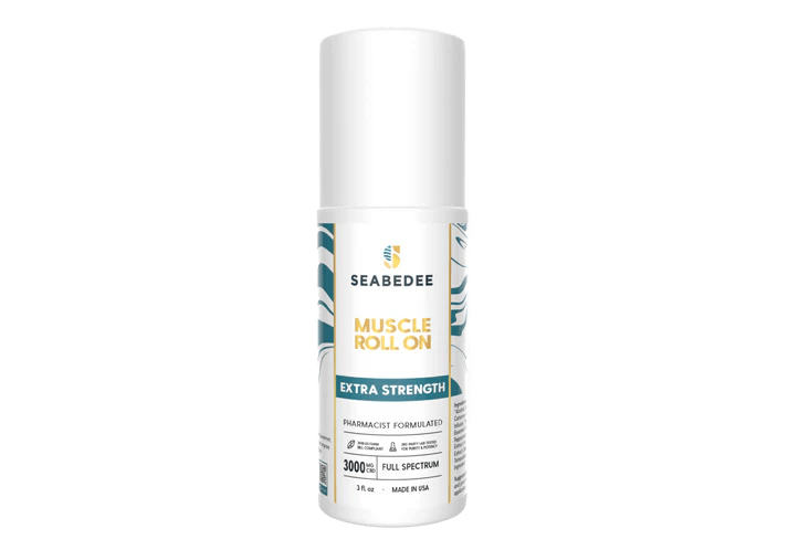 Seabedee Muscle Roll On Extra Strength 3000mg Cannabinoids - Mystic Journey Path
