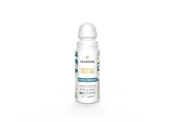Seabedee Muscle Roll On Extra Strength 3000mg Cannabinoids - Mystic Journey Path
