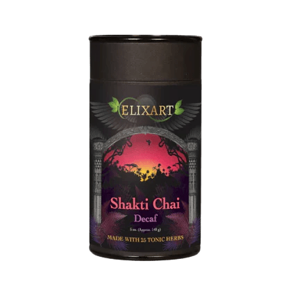 Shakti Chai Decaf - Strawberry Mushroom Tablets - Case of 10 - Mystic Journey Path