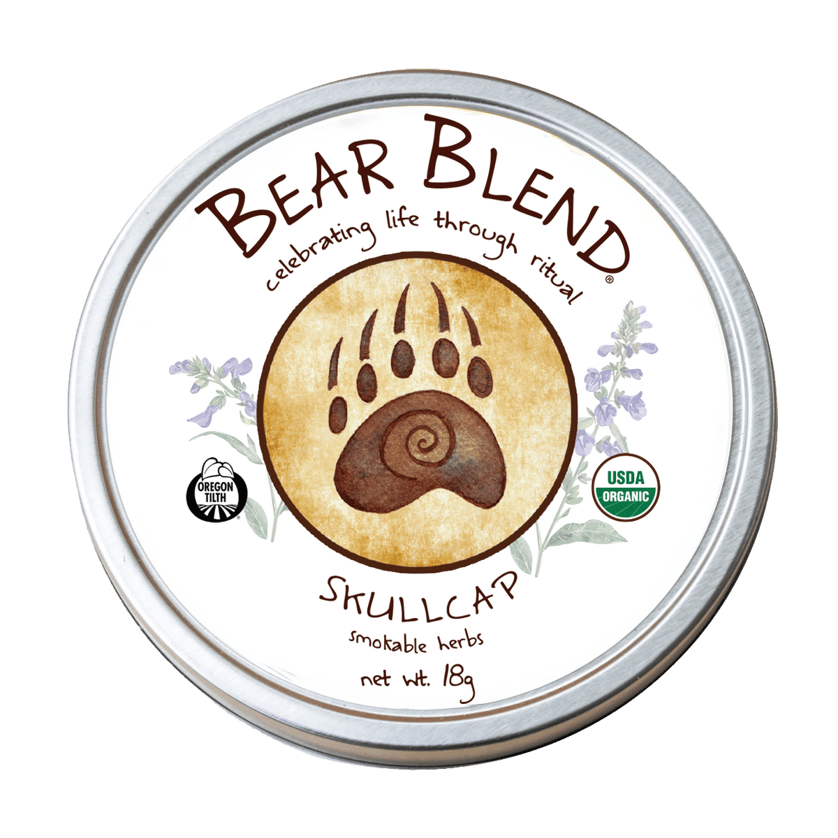 Skullcap Smokable Herbs - Mystic Journey Path