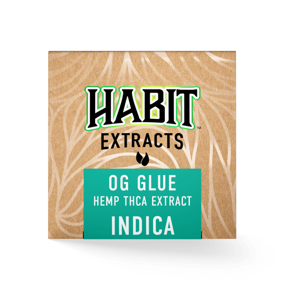 THCA Concentrate 1g OG Glue (Indica) 10pk display case - Mystic Journey Path