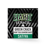 THCA Diamond Sauce Concentrate 1g Green Crack (Sativa) 10pk display case - Mystic Journey Path