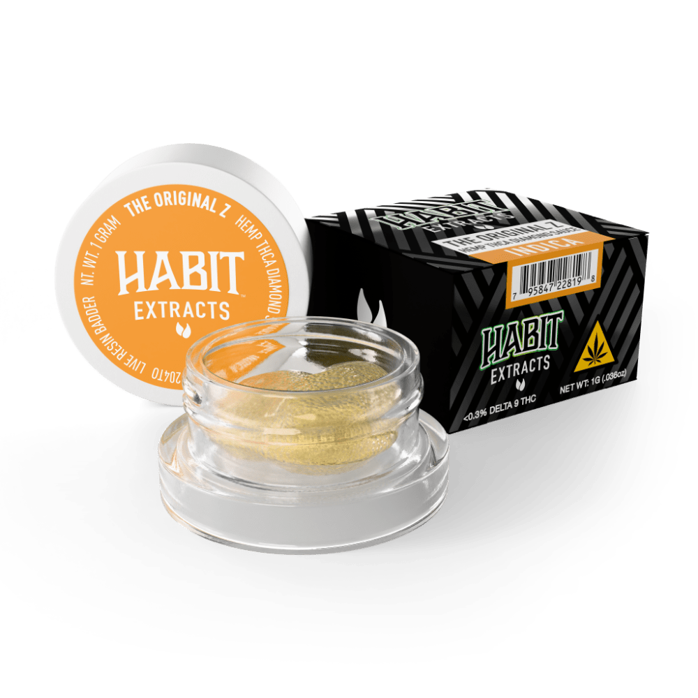 THCA Diamond Sauce Concentrate 1g The Original Z (Indica) 10pk display case - Mystic Journey Path