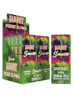 THCA Disposable Rechargeable Vape - Sour haze 2g (Sativa) 10pk - Mystic Journey Pathv