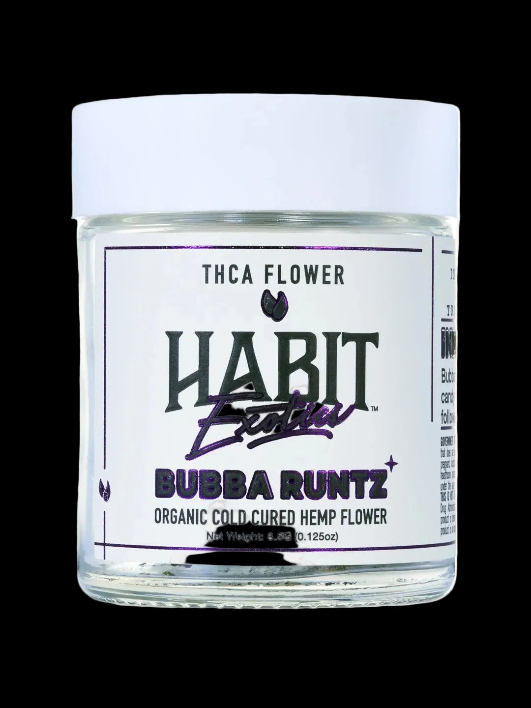 THCA Exotics Flower Bubba Runtz 3.5gr (Indica) - Mystic Journey Path