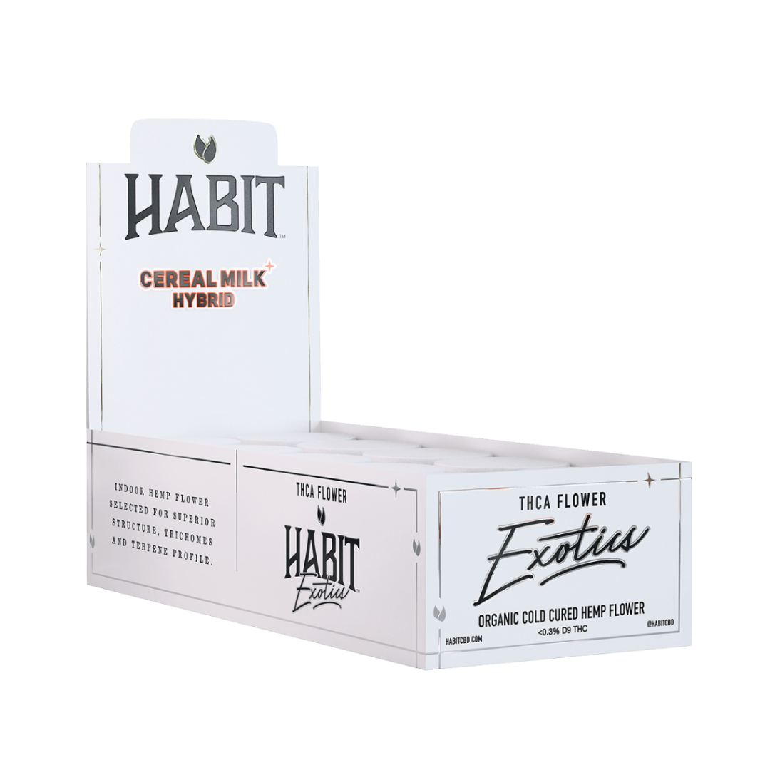 THCA Exotics Flower Cereal Milk 3.5gr (Hybrid) - 10 Pack - Mystic Journey Path