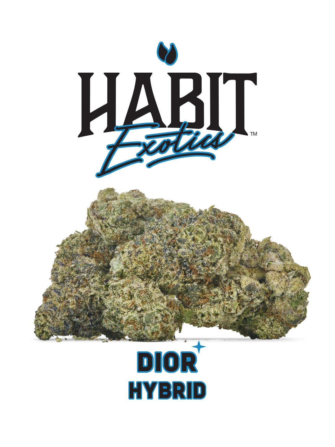 THCA Exotics Flower DIOR 3.5gr (Hybrid) - Mystic Journey Path