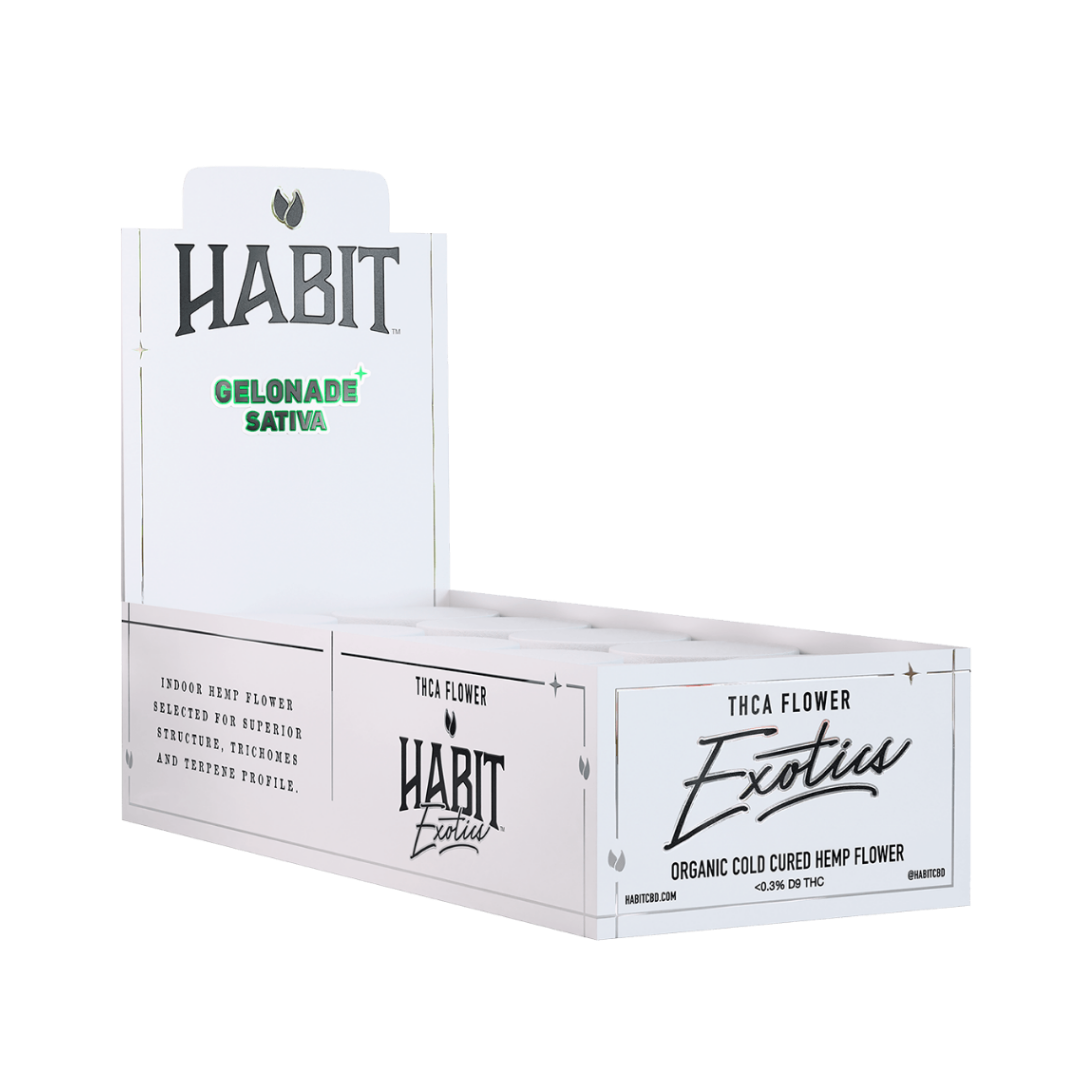THCA Exotics Flower Gelonade 3.5gr (Sativa) - 10 Pack - Mystic Journey Path