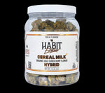 THCA Exotics Flower Jar Cereal Milk 4oz (Hybrid) - BULK - Strawberry Mushroom Tablets - Case of 10 - Mystic Journey Path