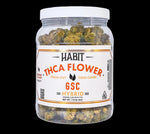 THCA Flower Jar GSC 4oz (Hybrid) - Strawberry Mushroom Tablets - Case of 10 - Mystic Journey Path