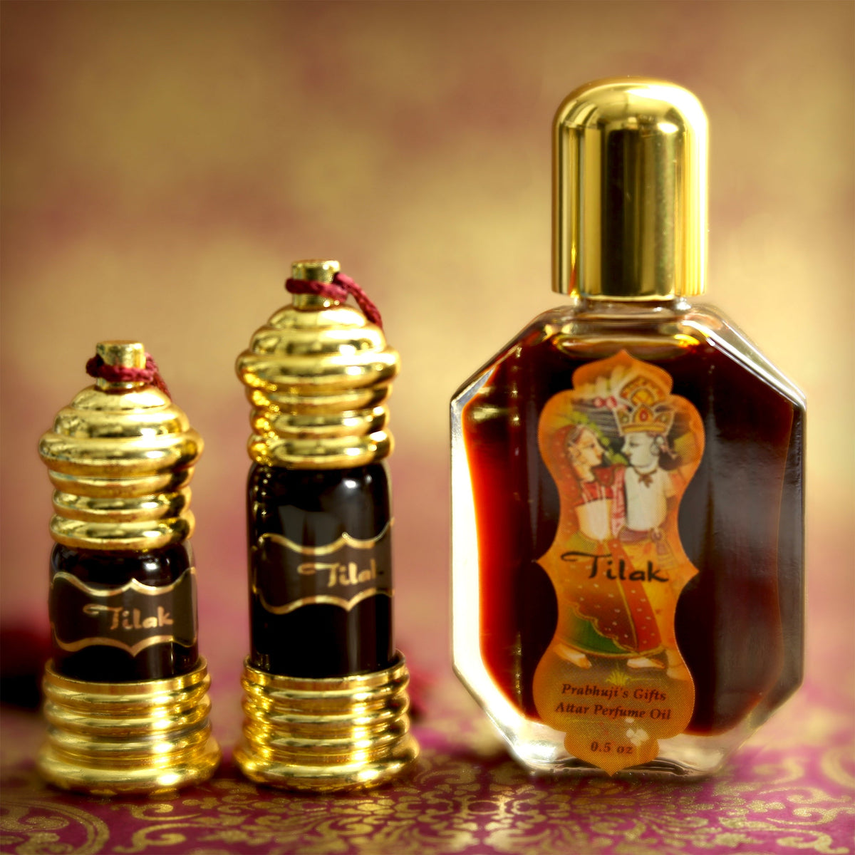 Prabhuji Attar Oil Tilak for Love - 0.5oz - Unisex - Mystic Journey Path