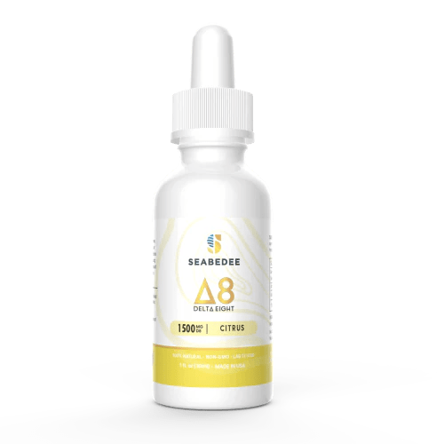 Tincture Oil 1500mg Delta 8 Cannabinoids - Citrus Flavor - Mystic Journey Path
