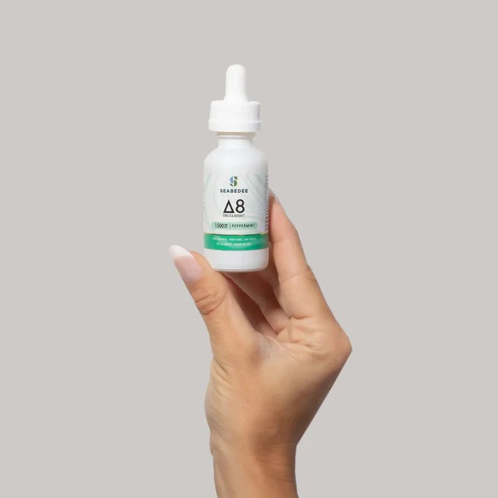 Tincture Oil 1500mg Delta 8 Cannabinoids - Peppermint Flavor - Mystic Journey Path
