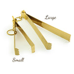 Prabhuji Brass Charcoal Tongs 5.5"- Mystic Journey Path